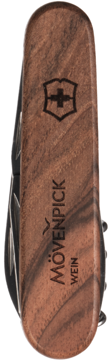 Taschenmesser / Couteau de poche Spartan Wood Logo Mövenpick