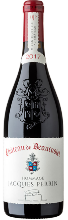 2018 Châteauneuf-du-Pape AOC Hommage à Jacques Perrin Château de Beaucastel Famille Perrin 750 2018 Châteauneuf-du-Pape AOC Hommage à Jacques Perrin Château de Beaucastel Famille Perrin 750