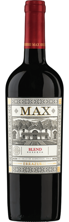 2013 Max Reserva Blend Valle de Aconcagua Viña Errázuriz 750.00 2013 Max Reserva Blend Valle de Aconcagua Viña Errázuriz 750.00