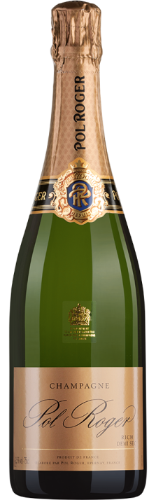 Champagne Rich Demi-sec Pol Roger 750