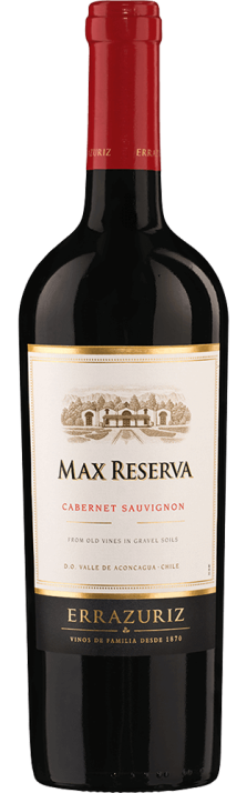 2014 Cabernet Sauvignon Max Reserva Valle de Aconcagua DO Viña Errázuriz 750.00