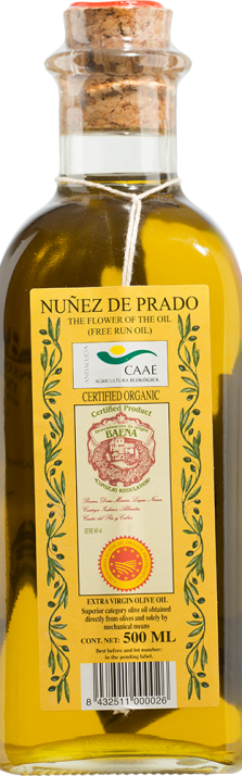 Olivenöl / Huile d'olive EV Baena DO Nuñez de Prado (Bio) 500.00