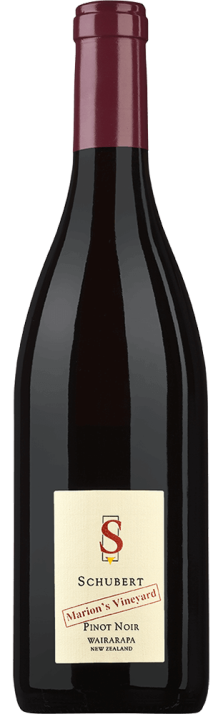 2012 Pinot Noir Marion's Vineyard Wairarapa Schubert Wines 750.00