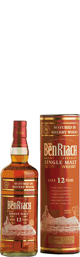 Whisky Benriach 12 Years Sherry Cask Finish Single Speyside Malt 700.00