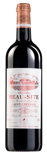 2014 Château Beau-Site Cru Bourgeois Supérieur St-Estephe AOC 375.00