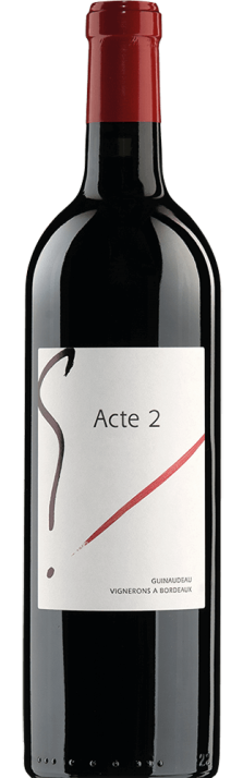 2010 G Acte 2 Bordeaux supérieur AOC 750.00