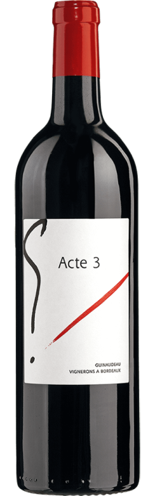 2011 G Acte 3 Bordeaux supérieur AOC 750.00