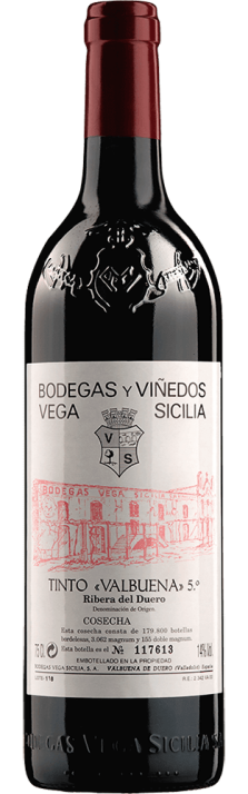 2008 Valbuena 5° Ribera del Duero DO Bodegas Vega Sicilia 750.00 2008 Valbuena 5° Ribera del Duero DO Bodegas Vega Sicilia 750.00