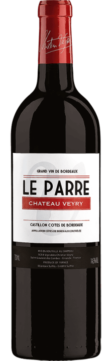 2010 Le Parre Château Veyry Castillon Côtes de Bordeaux AOC 375.00