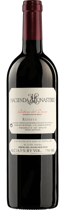 2011 Hacienda Monasterio Reserva Ribera del Duero DO Bodegas Hacienda Monasterio 750.00 2011 Hacienda Monasterio Reserva Ribera del Duero DO Bodegas Hacienda Monasterio 750.00