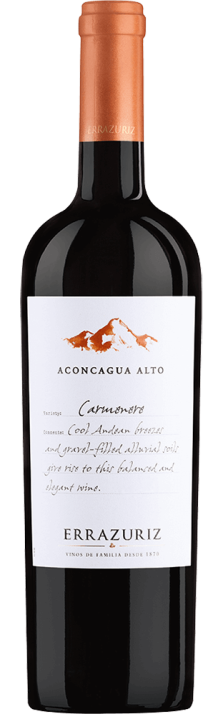 2014 Carmenère Aconcagua Alto Valle de Aconcagua DO Viña Errázuriz 750.00 2014 Carmenère Aconcagua Alto Valle de Aconcagua DO Viña Errázuriz 750.00