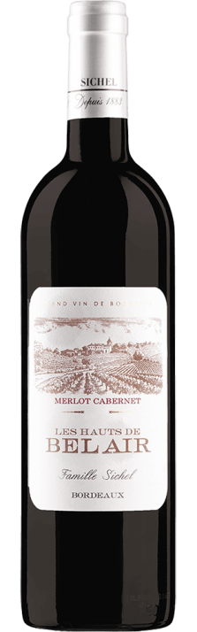 2012 Les Hauts de Bel Air Rouge Bordeaux AOC Famille Sichel 750.00