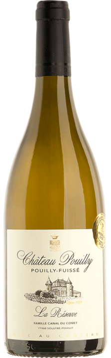 2012 Château Pouilly La Réserve Pouilly-Fuissé AOC Famille Canal du Comet 750.00 2012 Château Pouilly La Réserve Pouilly-Fuissé AOC Famille Canal du Comet 750.00