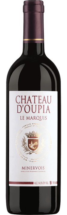 2013 Le Marquis Minervois AOC Château d'Oupia 750.00