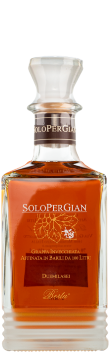 2008 Grappa SoloPerGian Distilleria Berta 700.00