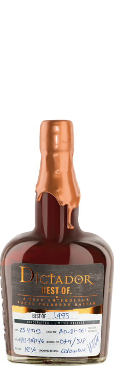1997 Ron Dictador Rima 1 American Oak Mövenpick 700