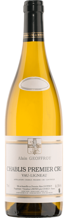 2015 Chablis Vau Ligneau 1er Cru AOC Domaine Alain Geoffroy 750.00 2015 Chablis Vau Ligneau 1er Cru AOC Domaine Alain Geoffroy 750.00