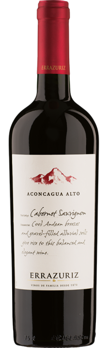 2015 Cabernet Sauvignon Aconcagua Alto Valle de Aconcagua DO Viña Errázuriz 750.00 2015 Cabernet Sauvignon Aconcagua Alto Valle de Aconcagua DO Viña Errázuriz 750.00