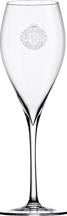 Glas / Verre Champagne  Pol Roger Flute Opale 21 cl