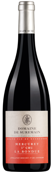 2015 Mercurey La Bondue 1er Cru AOC Domaine de Suremain 750.00 2015 Mercurey La Bondue 1er Cru AOC Domaine de Suremain 750.00