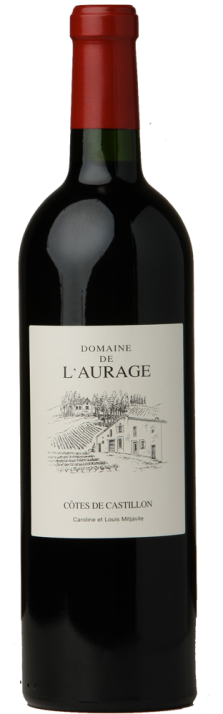 2018 Domaine de l'Aurage Castillon Côtes de Bordeaux AOC 750.00