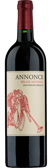 2016 Annonce Bélair-Monange Grand Cru St-Emilion AOC Second vin du Château Bélair Monange 750.00