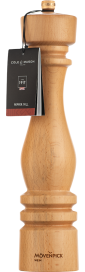 Pfeffermühle / Moulin à poivre London Natural Beech Logo Mövenpick Wein Cole & Mason