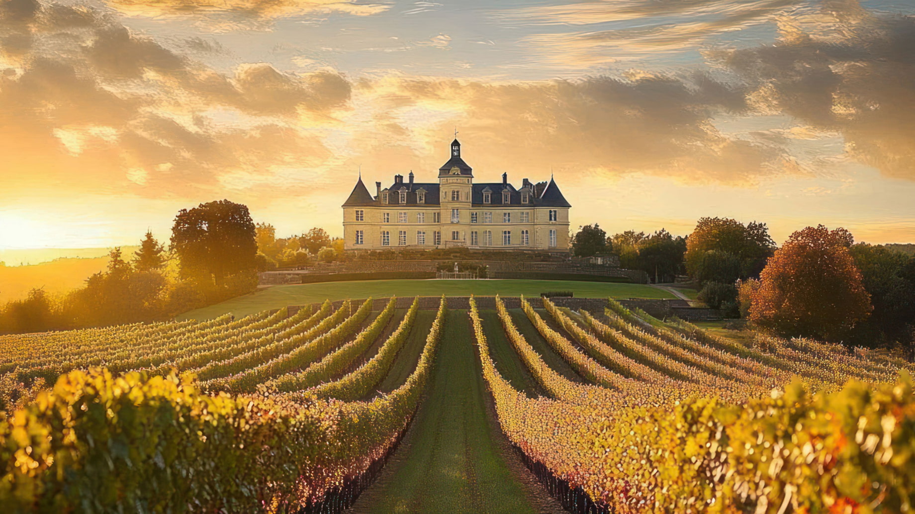 Château im Bordeaux