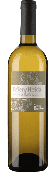 2023 Païen/Heida Les Serpentines Martigny Valais AOC Domaine Gérald Besse (Bio)