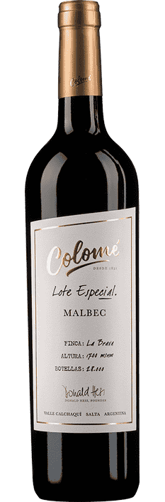 2023 Malbec Lote Especial La Brava Valle Calchaquí Bodega Colomé