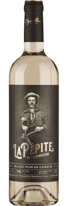 2025 La Pépite Blanc Pur 24 carats VdP Suisse L'Orpailleur - Frédéric Dumoulin