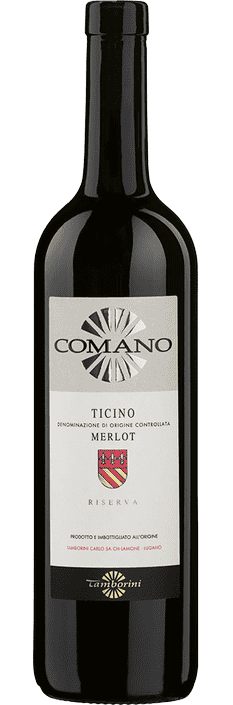 2020 Comano Merlot Ticino DOC Riserva Tamborini
