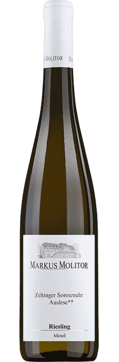2019 Riesling Auslese** Weisse Kapsel Zeltinger Sonnenuhr Weingut Markus Molitor