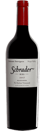 2018 Cabernet Sauvignon RBS To Kalon Vineyard Beckstoffer Napa Valley Schrader Cellars