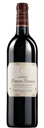 1995 Château Ferrand Lartigue Grand Cru St-Emilion AOC