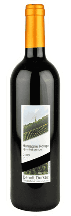 2022 Humagne Rouge Quintessence Valais AOC Benoît Dorsaz