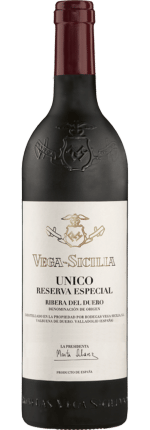 Vega Sicilia Unico Reserva Especial Venta 24 Ribera del Duero DO Bodegas
