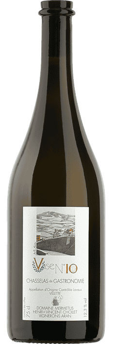 2023 Chasselas de Gastronomie Vase Numéro 10 Villette Lavaux AOC Domaine Mermetus