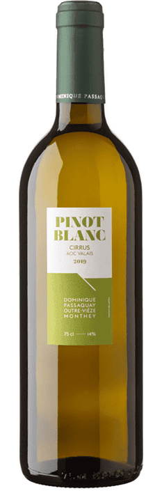2021 Cirrus Pinot Blanc Valais AOC Dominique Passaquay
