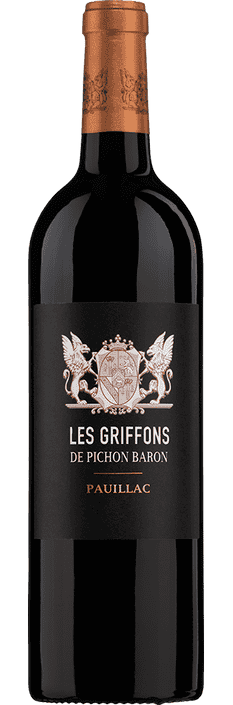 2016 Les Griffons de Pichon Baron Pauillac AOC Second vin du Château Pichon-Longueville-Baron