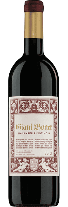 2020 Malanser Pinot Noir Graubünden AOC Weinkellerei Giani Boner