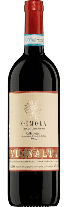 2016 Gemola Rosso Colli Euganei DOC Azienda Agricola Vignalta