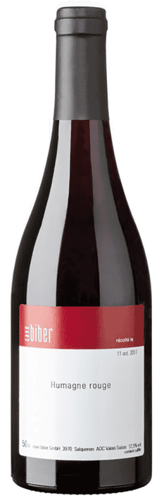 2017 Humagne Rouge Valais AOC Cave Biber