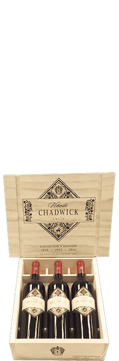 Viñedo Chadwick Collector's Edition 1x 2010, 2012, 2014 Valle del Maipo Viña Errázuriz
