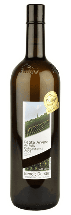 2021 Petite Arvine Quintessence Fully Valais AOC Benoît Dorsaz