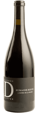 2022 Humagne Rouge L'Enfer de la Roche Coteaux de Sierre Valais AOC Histoire d'Enfer