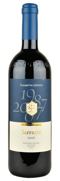 2003 Saffredi Rosso Toscana IGT Fattoria Le Pupille