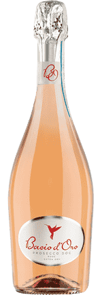 Bacio d'Oro Rosé Prosecco DOC Extra Dry Perlage (Bio)