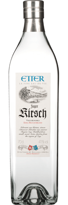 Zuger Kirsch Vieux & Noble Distillerie Etter