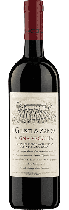 2019 Vigna Vecchia Rosso Costa Toscana IGT I Giusti e Zanza